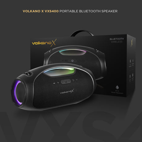 Volkano X VXS400 Portable Bluetooth Speaker  - Black