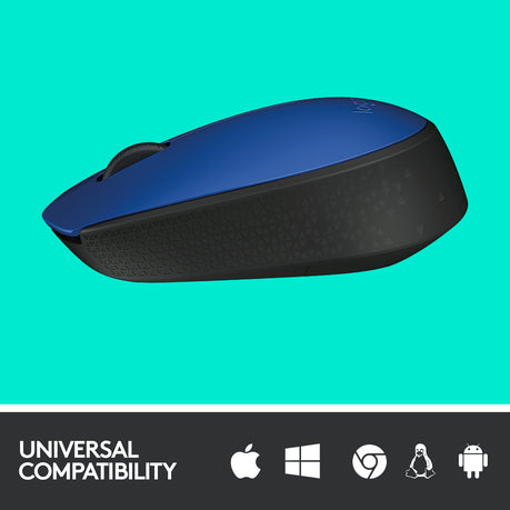 Logitech® M171 Wireless Mouse - BLUE-K - 2.4GHZ - M171 10PK SHIPPER AUTO