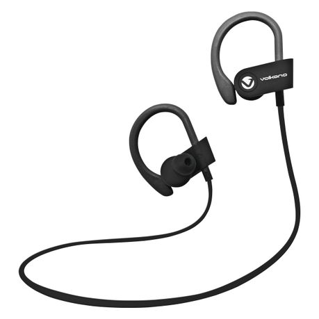 Volkano Race series Bluetooth Sport earhook earphones - black
