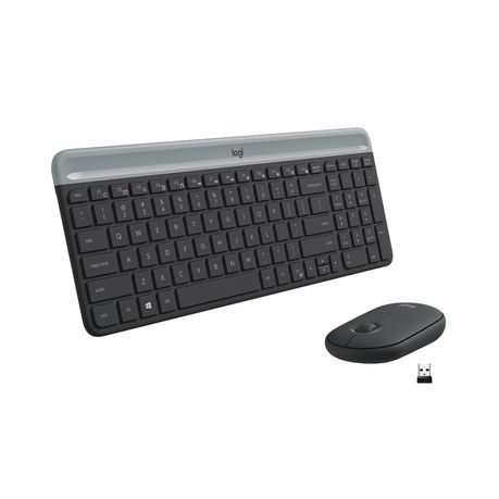 Logitech Wireless Keyboard and Mouse Combo MK470 (GRAPHITE) 2-Year Limited Hardware warranty