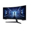 Samsung LC34G55TWW 34'' G5 Odyssey Gaming Monitor; Curved 1000R; 3440X1440; Max 165Hz; 1x HDMI; Display Port
