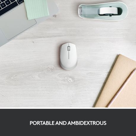 Logitech® M171 Wireless Mouse - OFF WHITE - 2.4GHZ