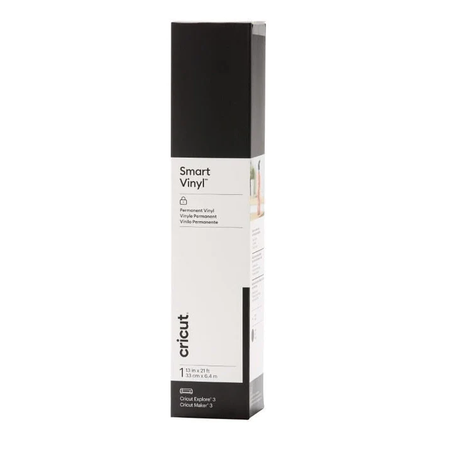 2008662: Cricut Smart Vinyl perm 33X640Cm 1 Sheet (Black)