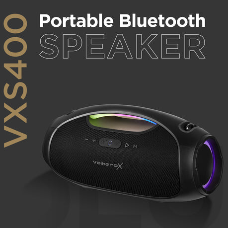 Volkano X VXS400 Portable Bluetooth Speaker  - Black