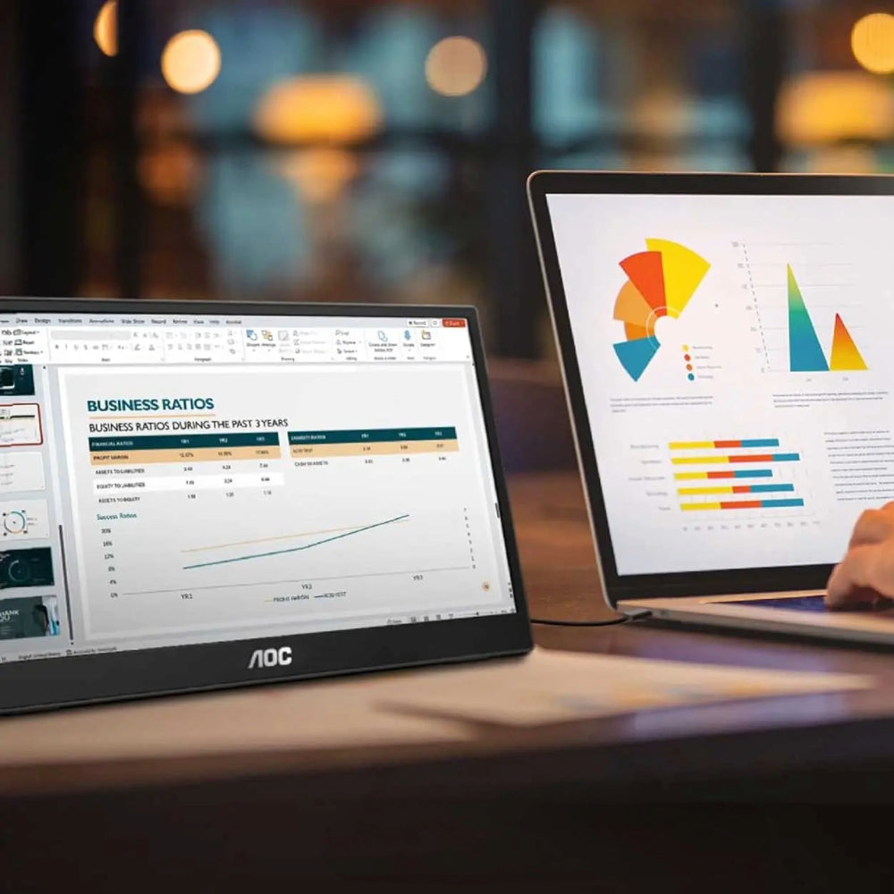 AOC portable monitor FHD 1920 x 1080 USB-C
