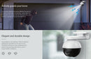 EZVIZ C8W Pro 2K - AI Powered Outdoor Pan/Tilt Security WiFi Camera