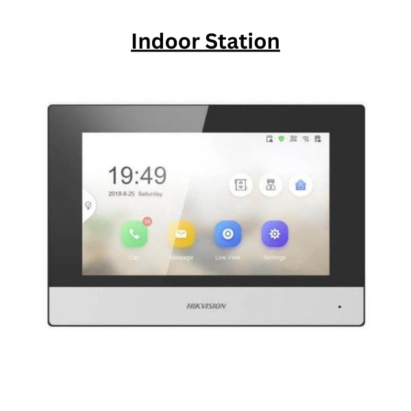 IP VIDEO INTERCOM KIT FOR VILLA OR HOUSE 1 BUTTON