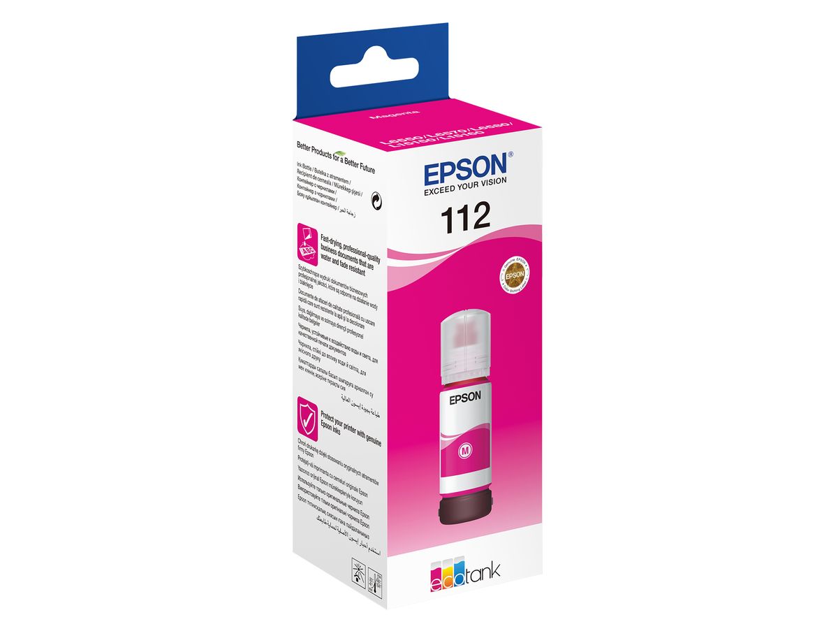 Ink Bottles Magenta 70ml L6580 / L15150 / L15160 Epson 6000 pages