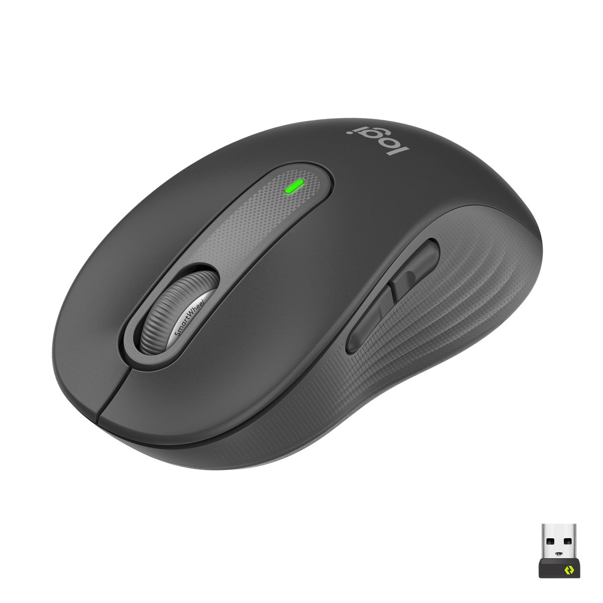 LOGITECH M650 SIGNATURE WIRELESS BLUETOOTH MOUSE GRAPHITE
