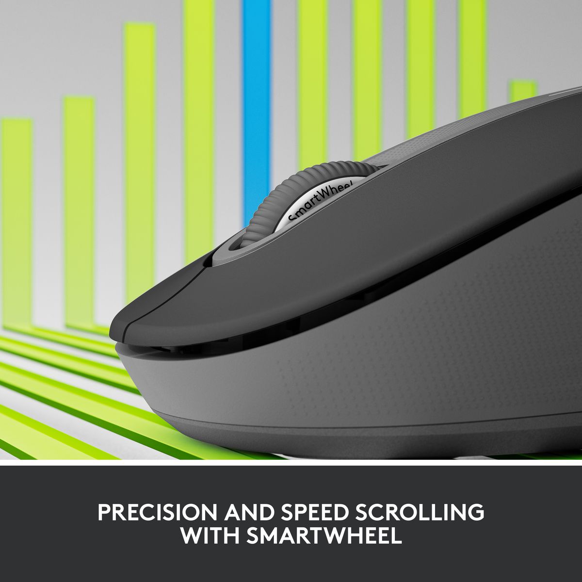 LOGITECH M650 SIGNATURE WIRELESS BLUETOOTH MOUSE GRAPHITE
