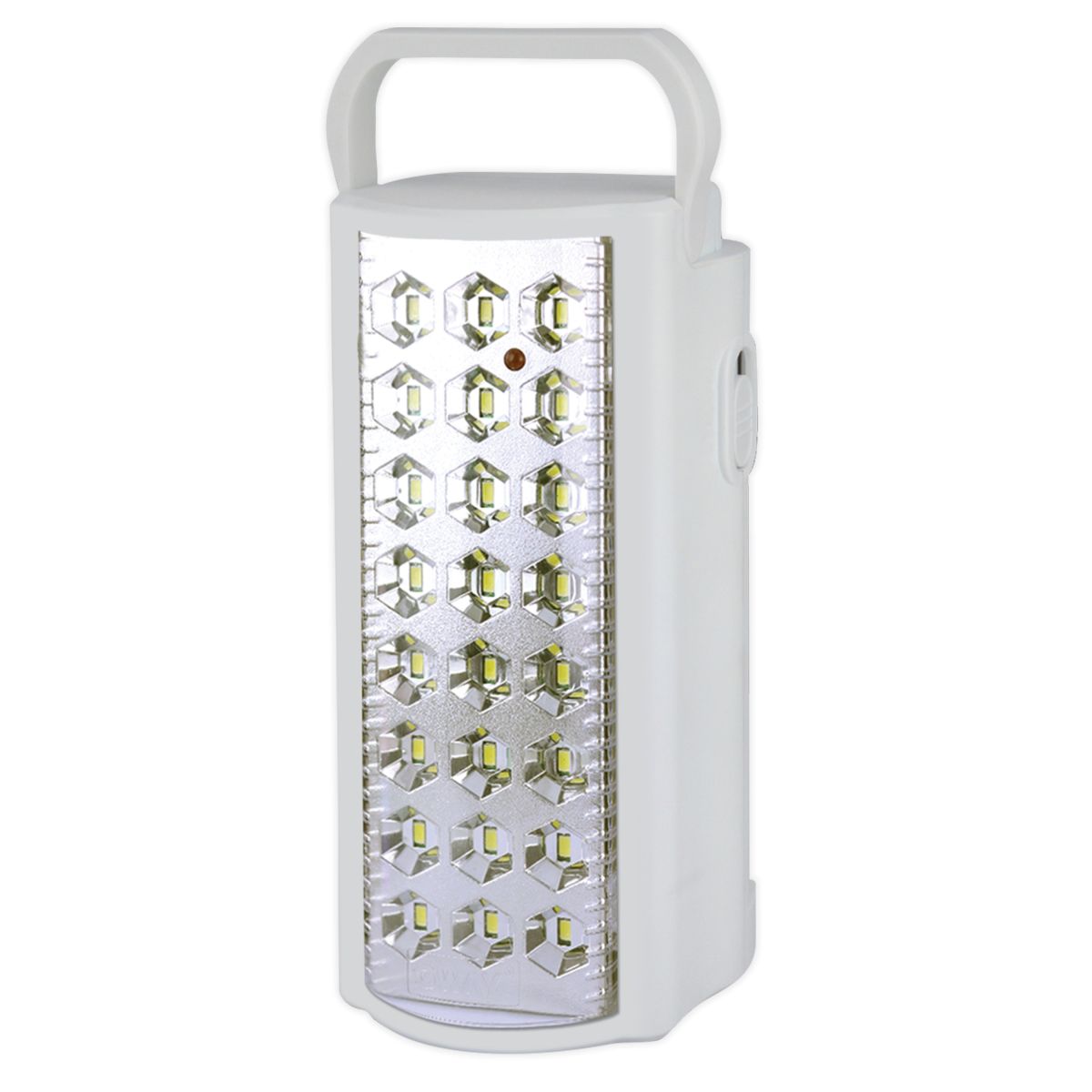 SWITCHED Rechargeable Emergency Lantern with Power Bank 800 Lumen - White