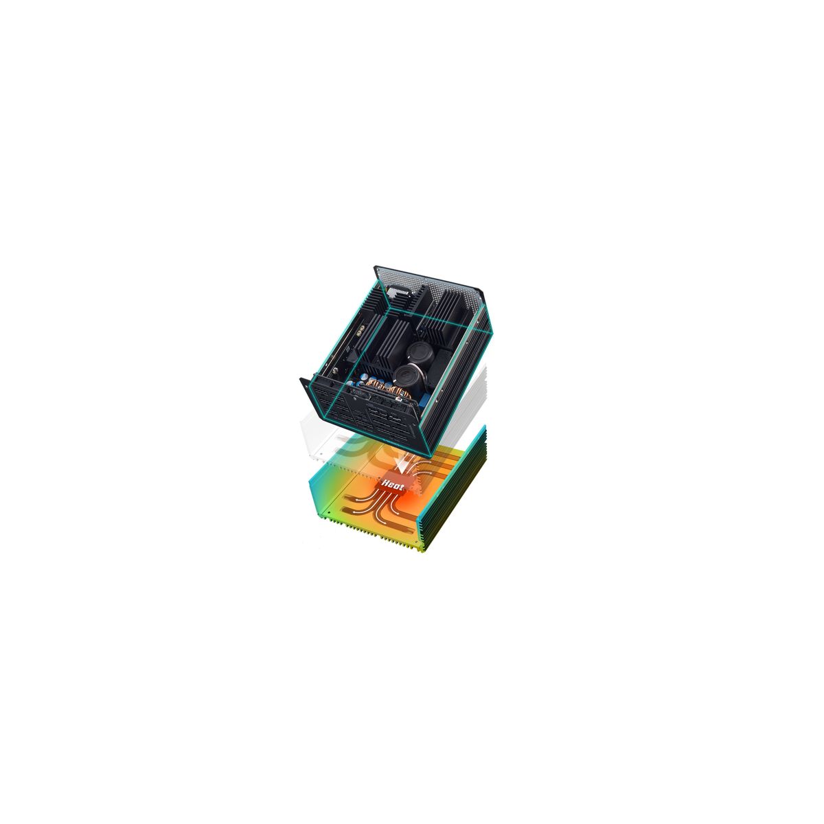 Cooler Master X SILENT EDGE PLATINUM 1100W 230V