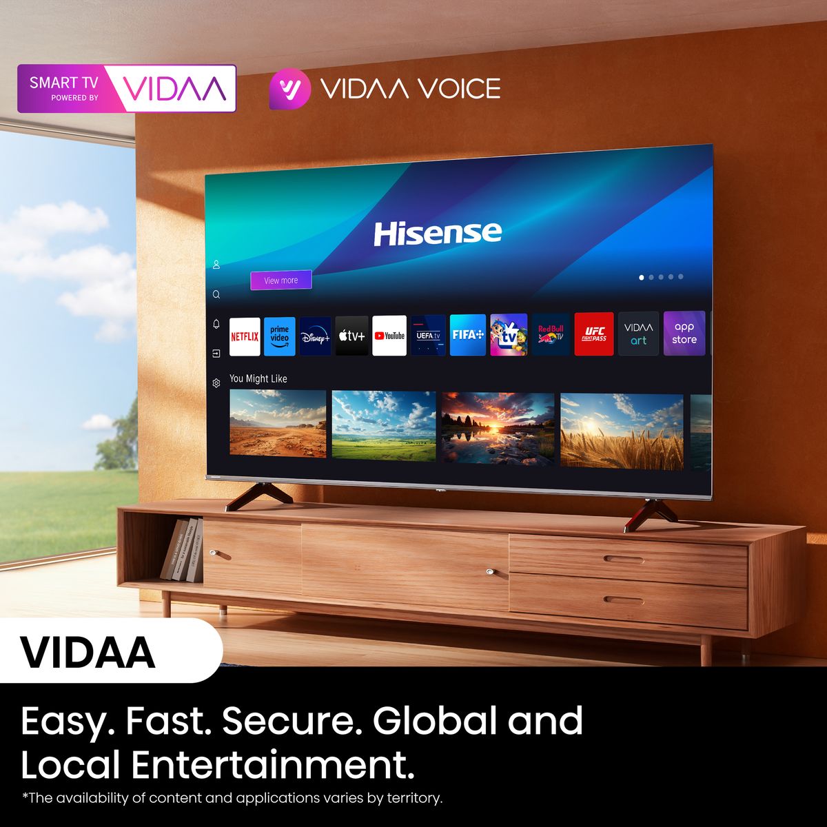 Hisense 65" A6N 4K UHD Smart TV with HDR & Dolby Vision (UNBOXED DEAL)