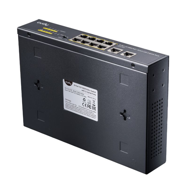 Cudy 10-Port 10/100Mbps Unmanaged PoE+ Switch 120w