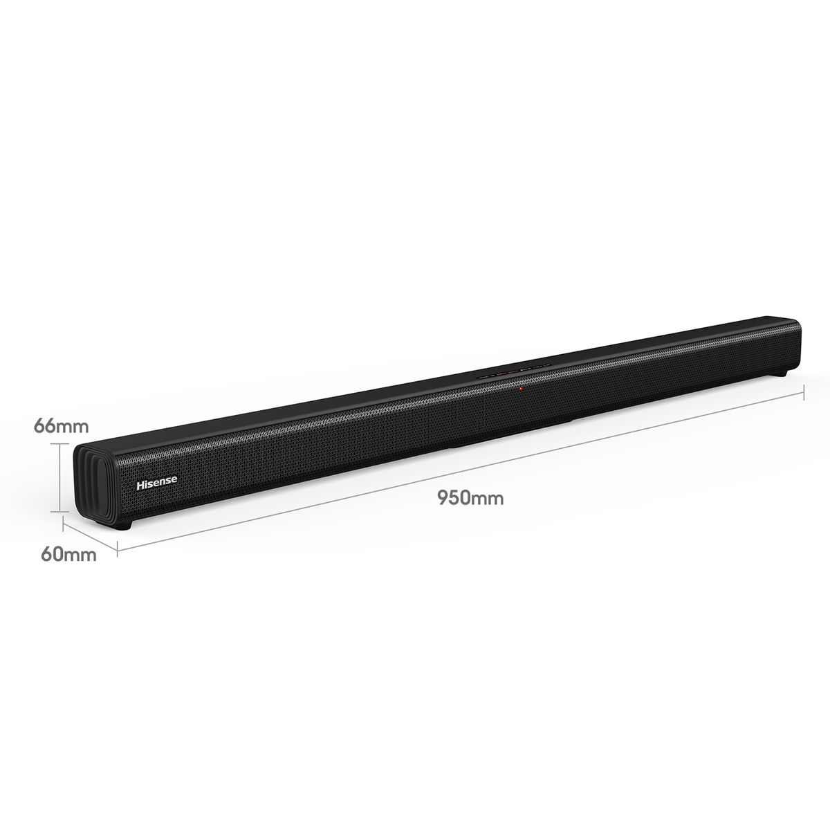 Hisense HS205 2.0 Channel Bluetooth Soundbar (UNBOXED DEAL)