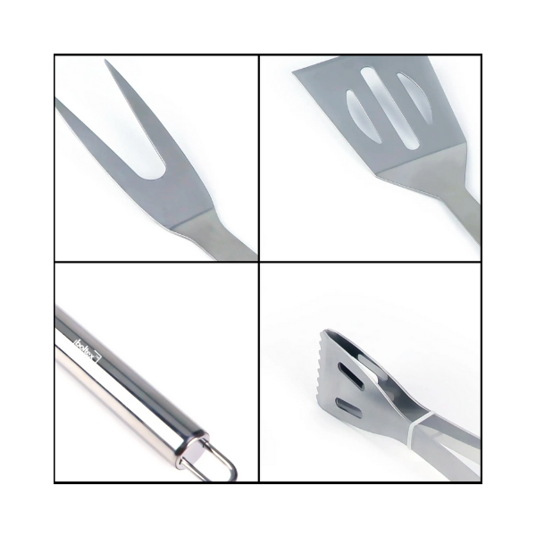 Boltex Stainless Steel BBQ / Braai tool set - 5 Piece