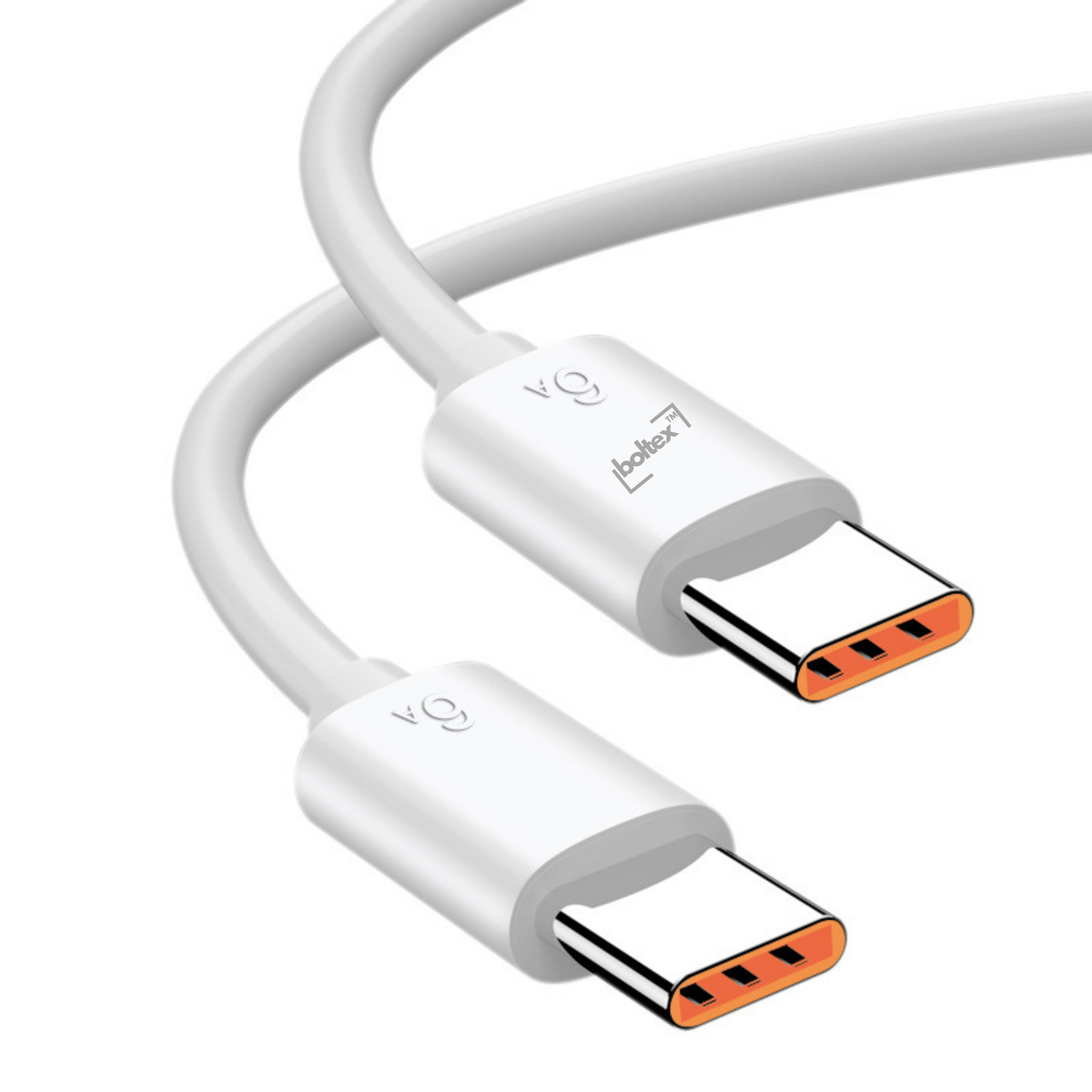 Boltex Type-C - Type-C Fast Charging Cable (4 PACK)