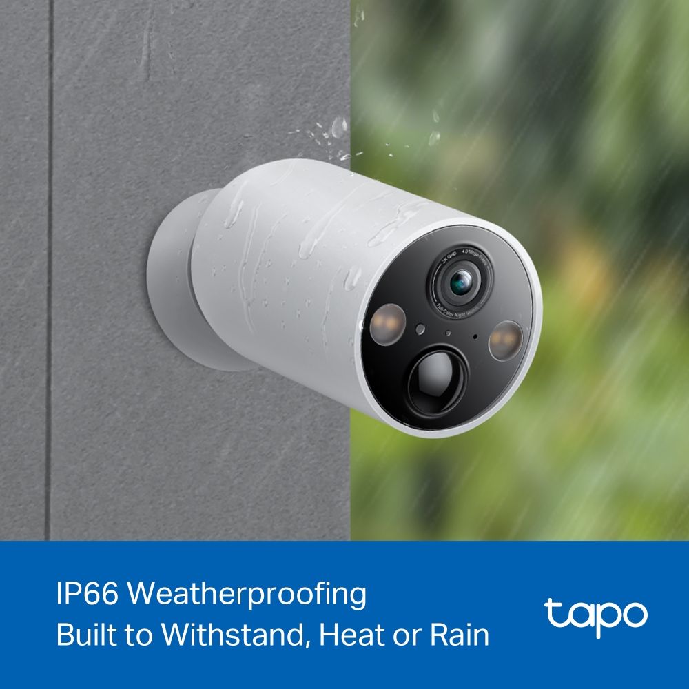 TP-Link Tapo C425 4MP 2K QHD Battery Wirefree Outdoor security Camera
