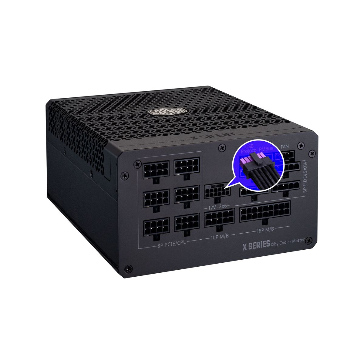 Cooler Master X SILENT EDGE PLATINUM 1100W 230V