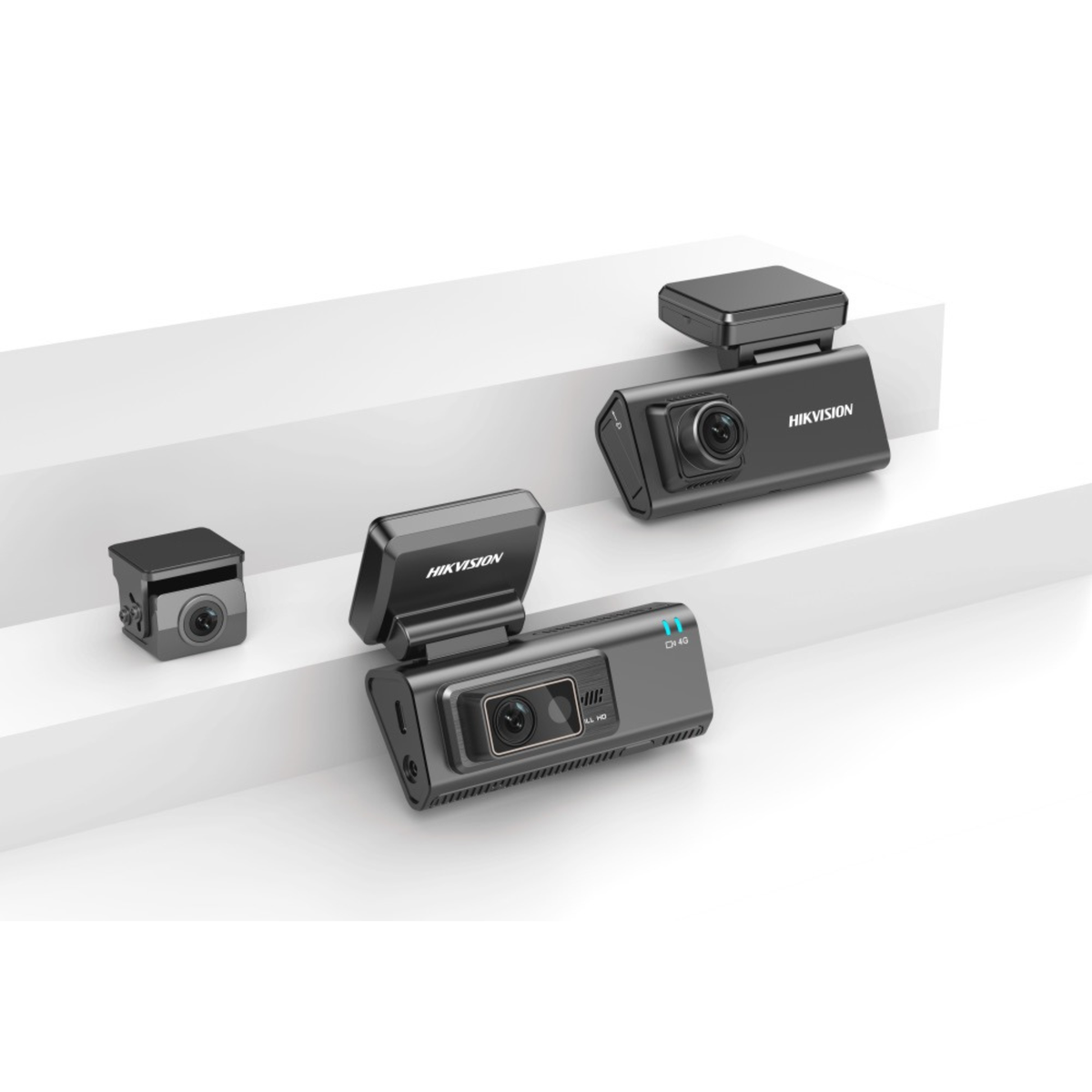 Hikvision V300 forward facing and cabin lens Dashcam