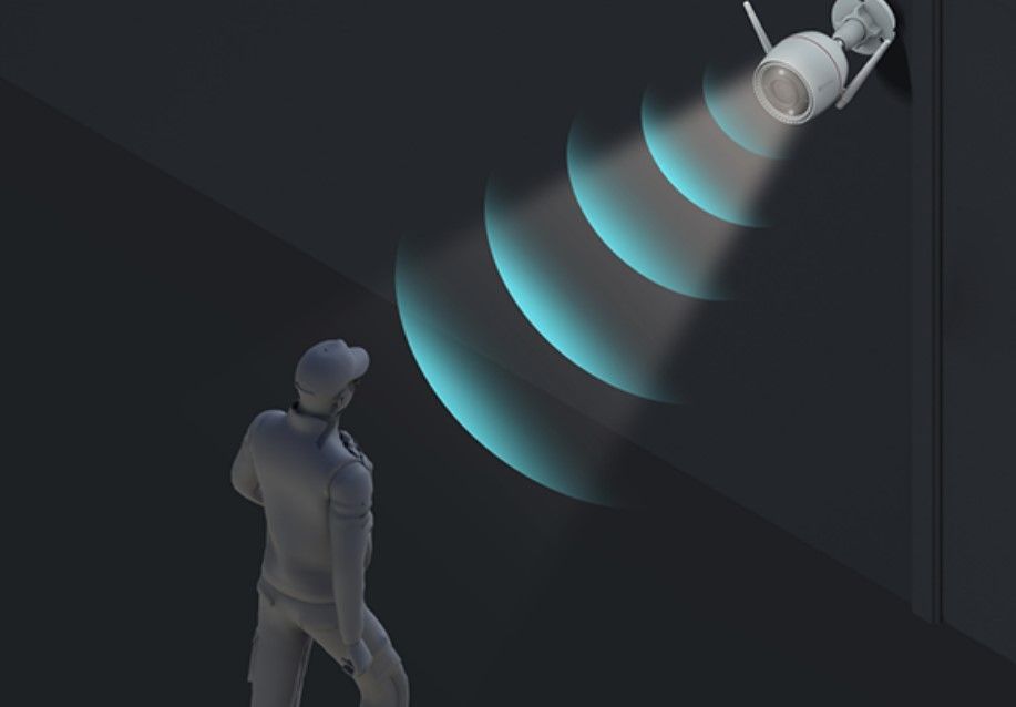 EZVIZ H3C 3K (5MP) Wi-Fi AI Colour Night Smart Home Outdoor Camera