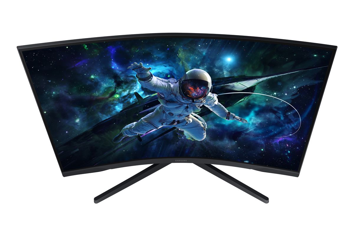 SAMSUNG LS32CG552 16:9 2560 x1440 1000R Borderless VA 165Hz MPRT 1ms  FreeSync Premium  Simple