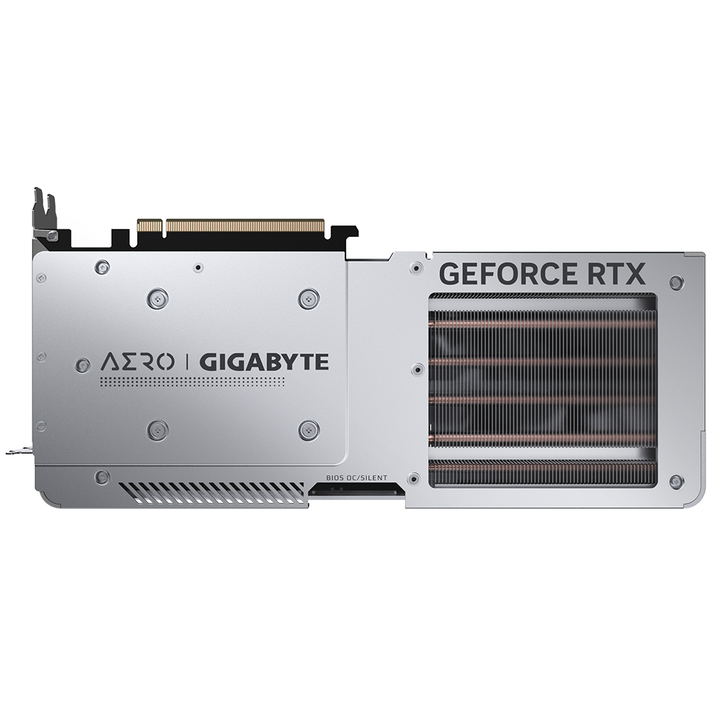 GIGABYTE nVidia GeForce® RTX 4070Ti SUPER AERO OC - 16G GDDR6X HDMIx1/DP x3.