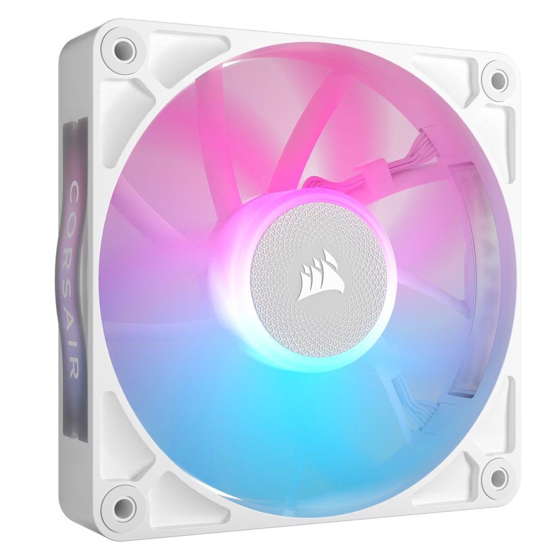 CORSAIR RX RGB Series; iCUE LINK RX120 RGB White; 120mm Fan; Single Pack