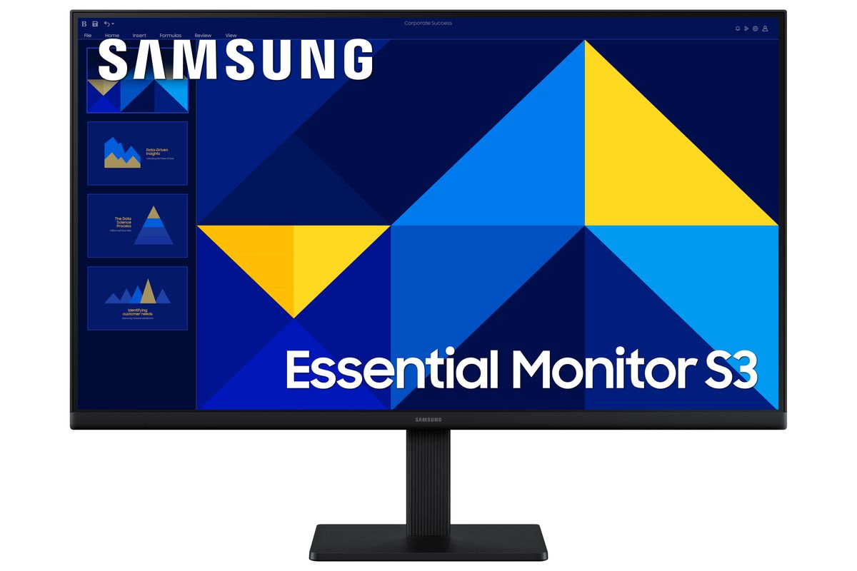SAMSUNG LS27D300GA 27'' FHD IPS Monitor; Borderless Design; AMD FreeSync; 16:9; 1000:1; 1920 X 1080; 5GTG ms; Max 100Hz; 178°/17