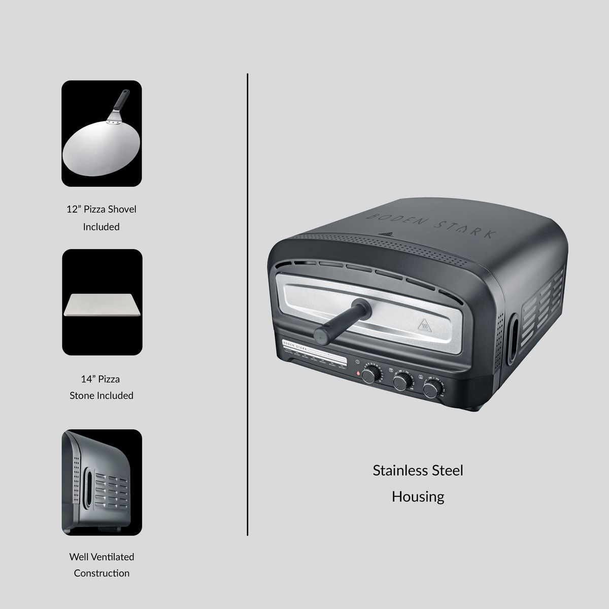 Boden Stark Manual Pizza Oven