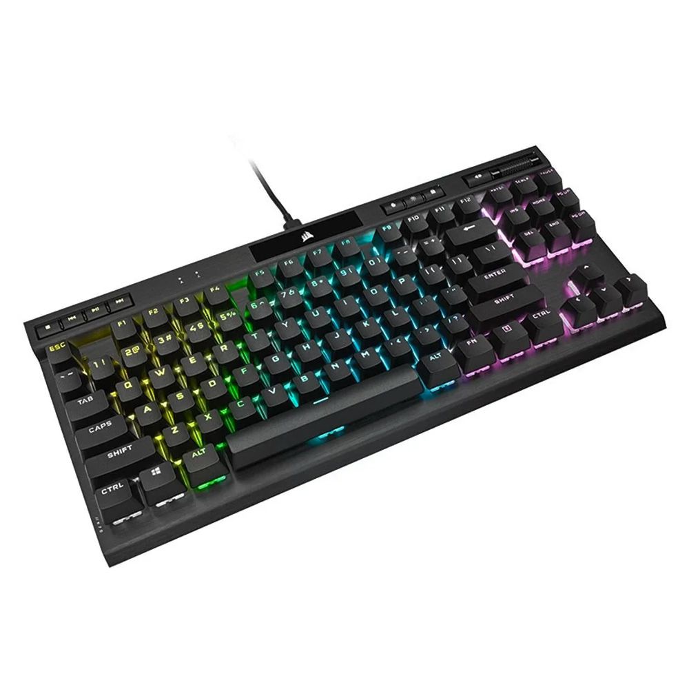Corsair K70 RGB TKL Mechanical Gaming Keyboard; Backlit RGB