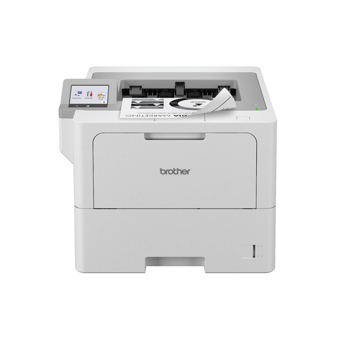 Brother High-Speed Monochrome Duplex Laser Printer with wired network capability (5YR onsite)
