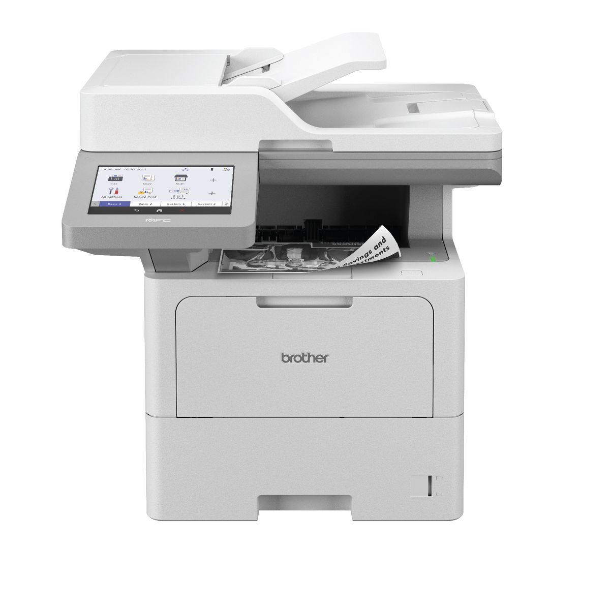 Brother High Speed Mono Laser MFC with Duplex printing and wired networking capability (5YR onsite)