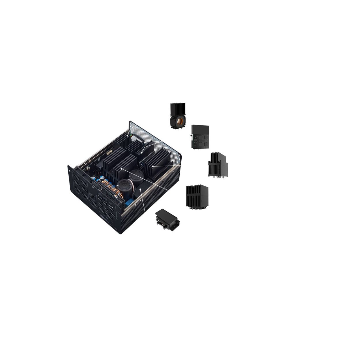 Cooler Master X SILENT EDGE PLATINUM 1100W 230V