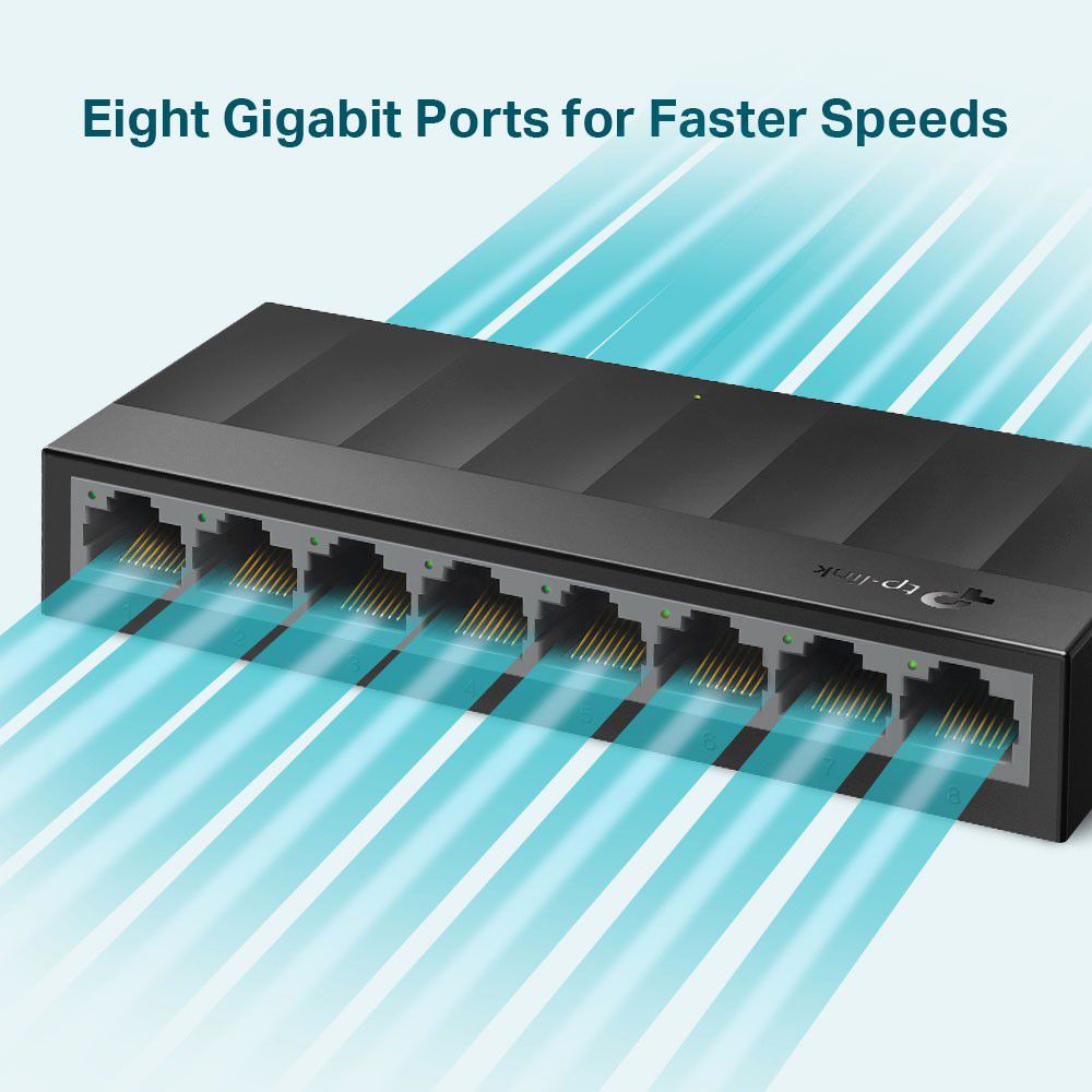 TP-Link LiteWave 8-Port Gigabit Desktop Switch