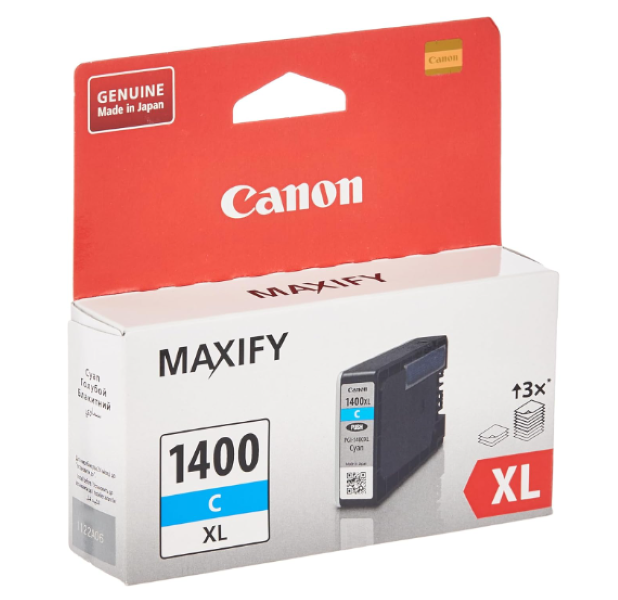 Canon-Ink-PGI-1400XL C-MB2040/ MB2140/ MB2340/ MB2740- Yield 900