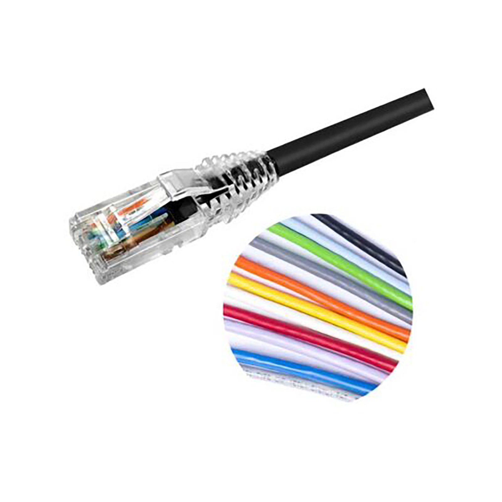 CommScope CAT5e 1m Grey Patch Cord-0