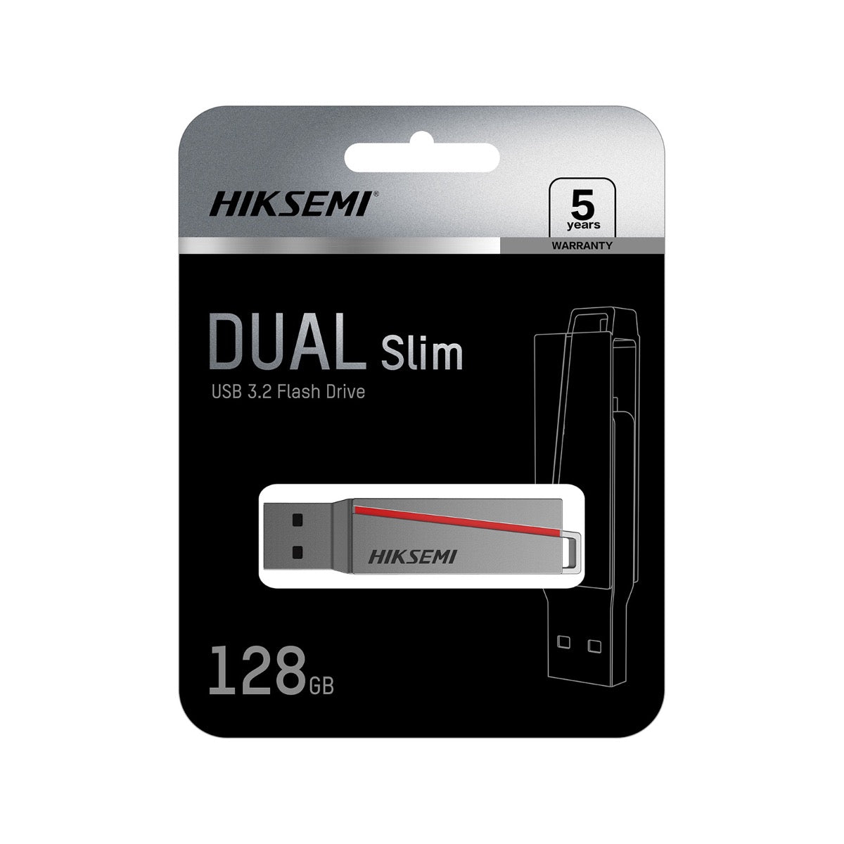 HIKSEMI DUAL SLIM 128GB USB3 TYPEC-0