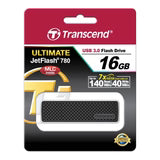 TRANSCEND JETFLASH 16GB 780 USB3.1 GEN 1 MLC FLASH DRIVE
