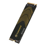 TRANSCEND 2TB MTE255S PCI-E GEN 4X4 M.2 NVMe 2280 SSD 3D NAND -7400 MB/s Read 6500 MB/s Write- Graphen Heat Spreader -1200TBW