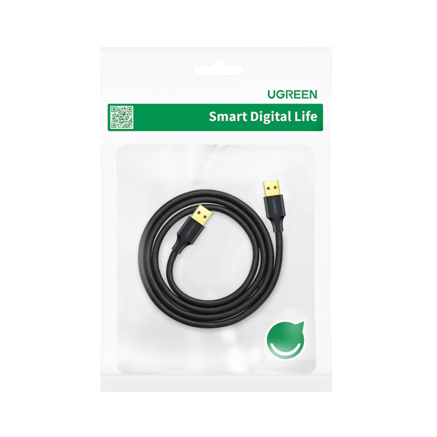 UGREEN USB 3.0 Male to Male Cable, with 5Gbps Data Transfer - 1m-4