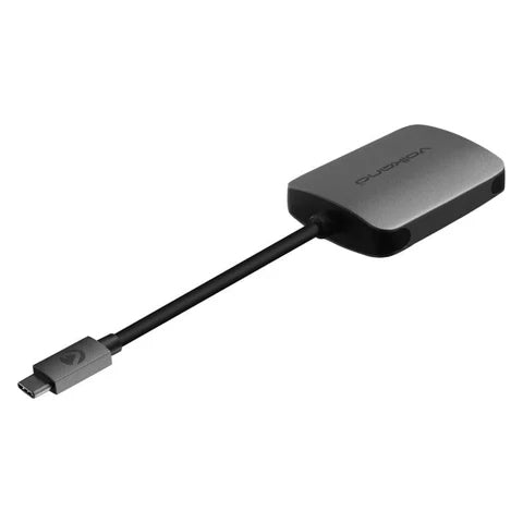 VolkanoX Core LAN series USB Type C to Gigabit LAN adaptor - Charcoal
