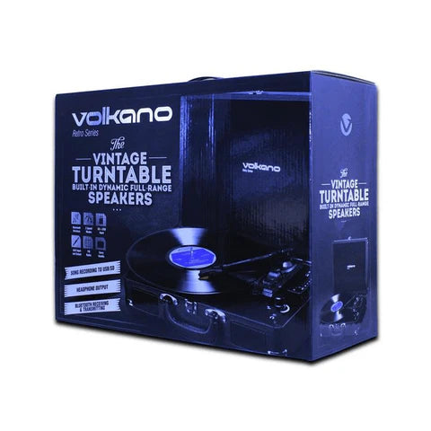 Volkano Retro Series Turntable