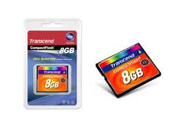 Transcend 8GB 133X Compact Flash Card