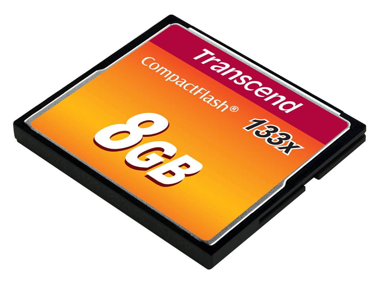 Transcend 8GB 133X Compact Flash Card