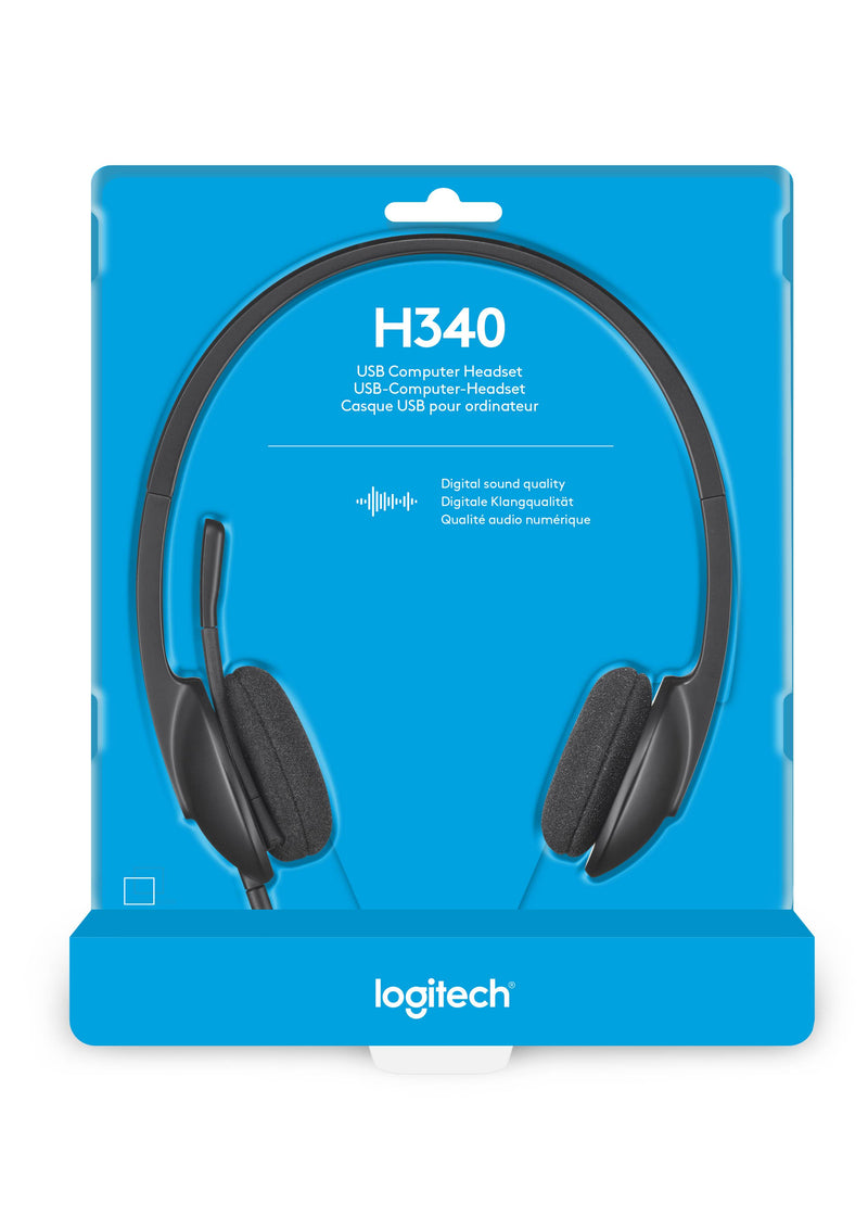 Logitech H340 USB Headset (UNBOXED DEAL)