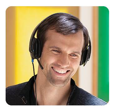 Logitech Headset H540 USB Headset Laser Tuned Drivers Comfortable Padding On Ear Audio Controls  Plug & Play