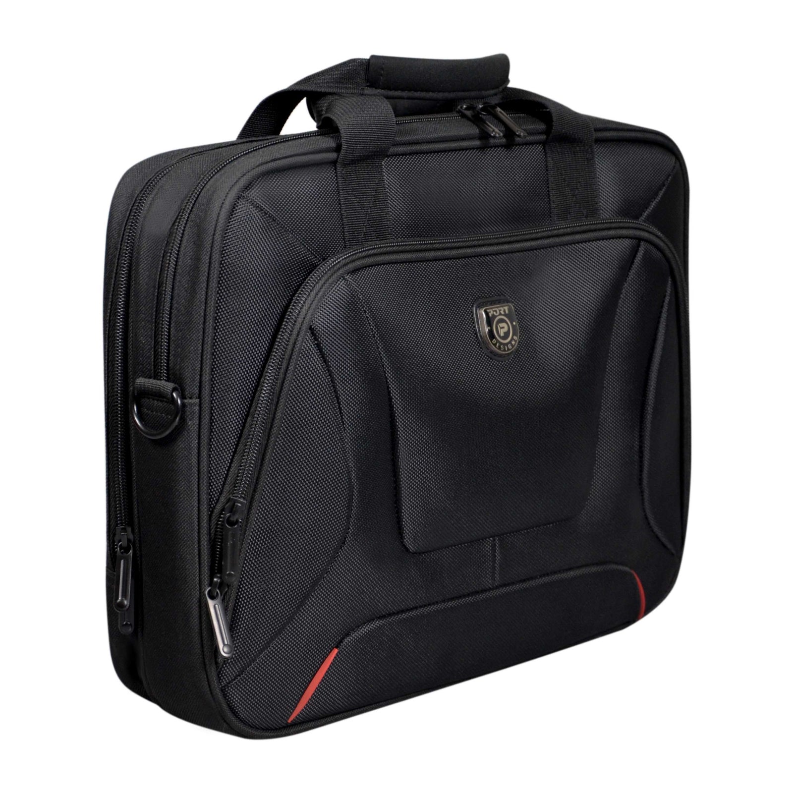 PORT TOP LOADER NOTEBOOK BAG COURCHEVEL BLACK 13.3 INCH 1 YEAR CARRY IN WARRANTY