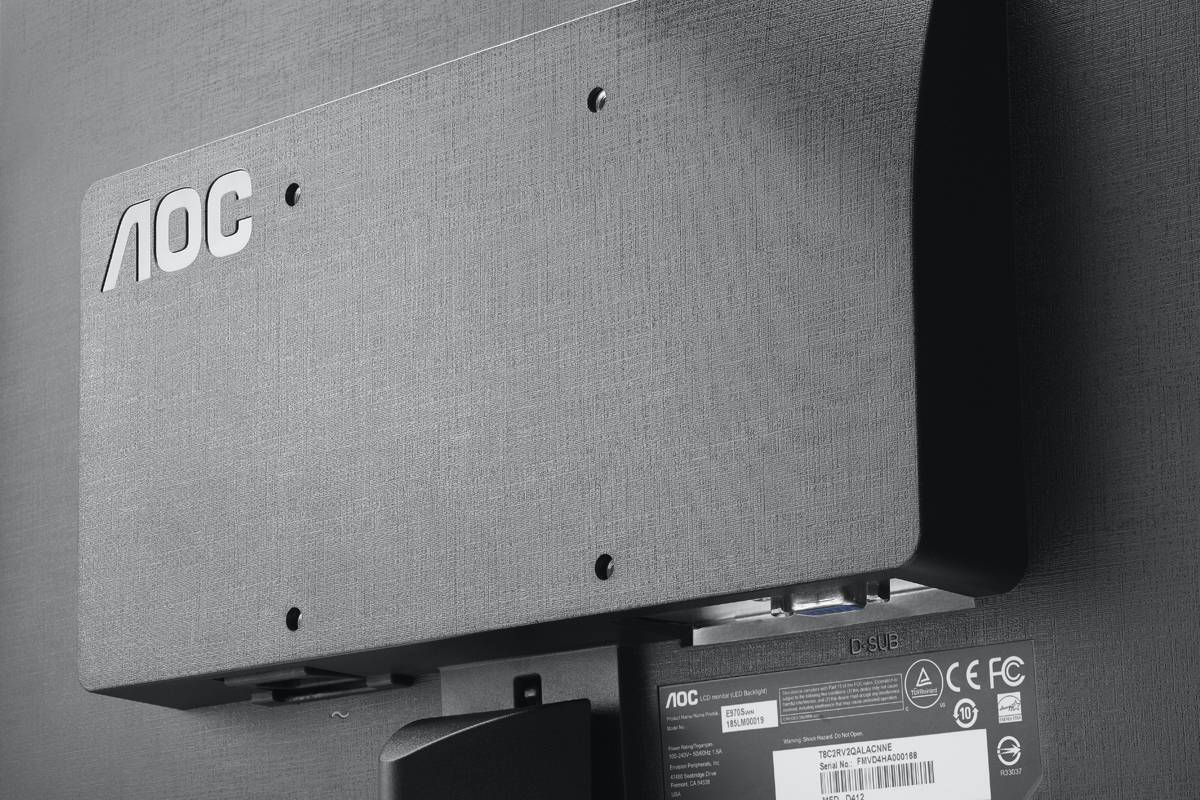 AOC 20E1H 18.5" HDMI VGA VESA Monitor