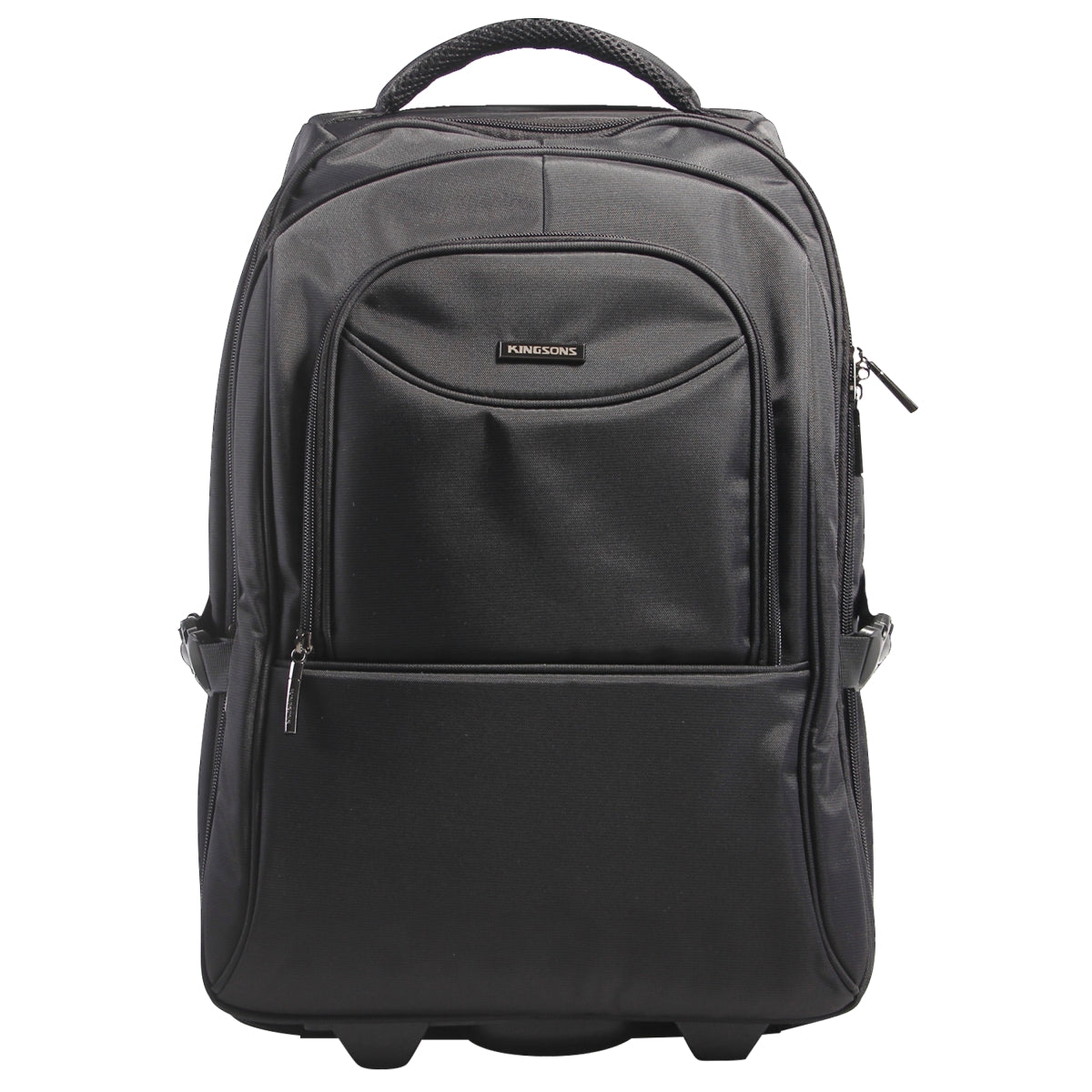 Kingsons Prime 15.6" Laptop Trolley Backpack Black-0